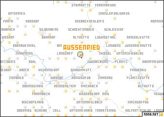 map of Außenried