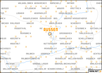 map of Außen