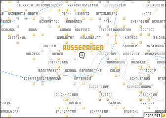 map of Ausseraigen
