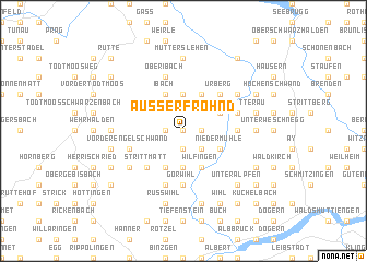 map of Äußer-Fröhnd