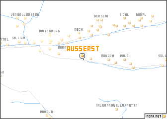 map of Äusserst