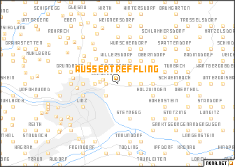 map of Aussertreffling