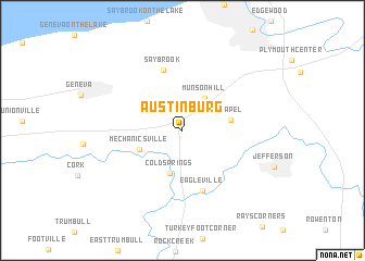 map of Austinburg