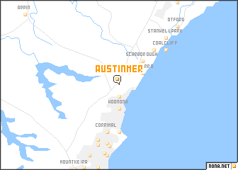 map of Austinmer