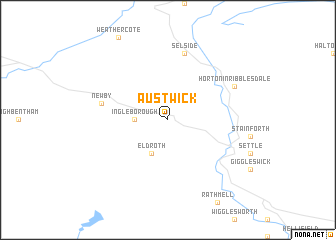 map of Austwick