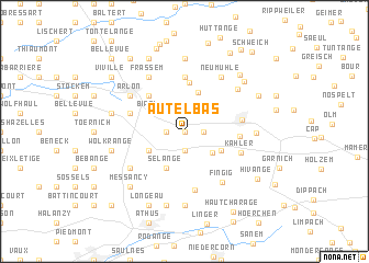 map of Autelbas