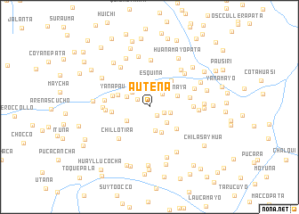 map of Auteña