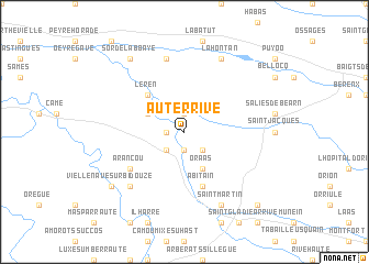 map of Auterrive