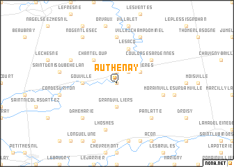 map of Authenay