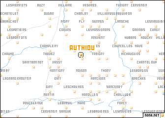 map of Authiou