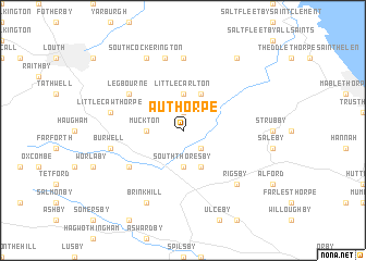 map of Authorpe