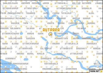 map of Āutpāra