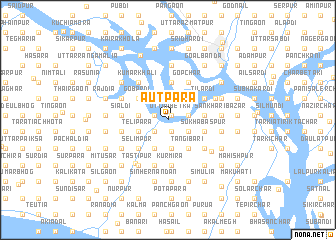 map of Āutpāra