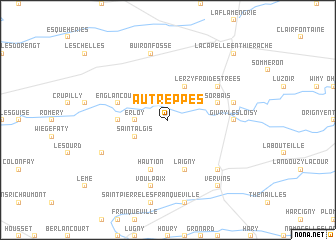 map of Autreppes