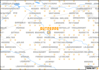 map of Autreppe