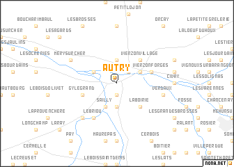 map of Autry