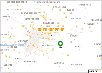 map of Autumn Grove