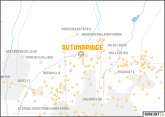 map of Autumn Ridge