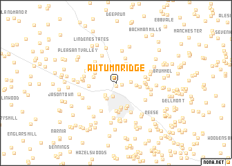 map of Autumn Ridge