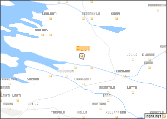map of Auvi