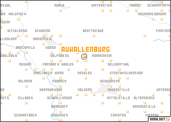 map of Auwallenburg