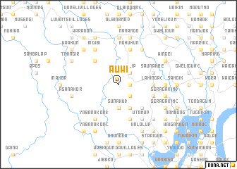 map of Auwi