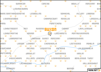 map of Auxon