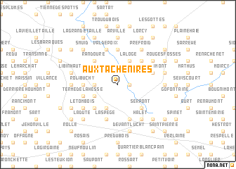 map of Aux Tachenires