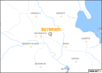 map of Auya Pihni