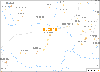 map of Auzera