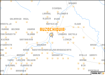 map of Auzochiquia