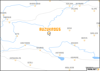 map of Auzukrogs