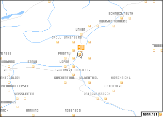 map of Au