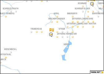 map of Au