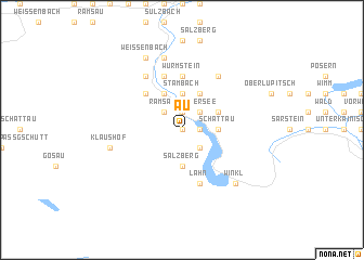 map of Au