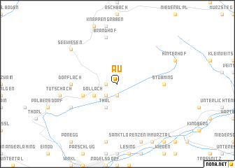 map of Au