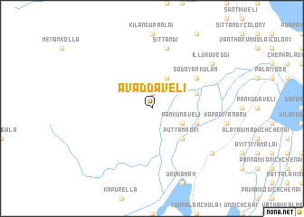 map of Avaddaveli
