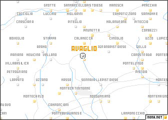 map of Avaglio