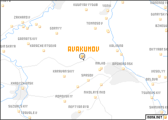 map of Avakumov