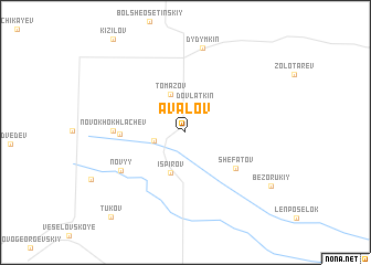 map of Avalov