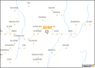 map of Avam