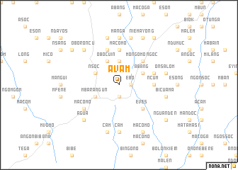 map of Avam