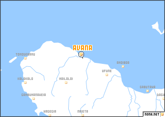 map of Avana
