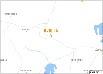 map of Avante