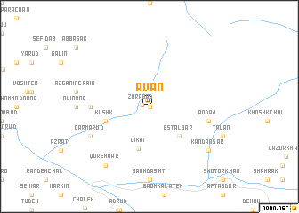 map of Avān