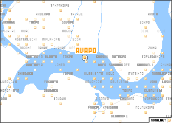 map of Avapo