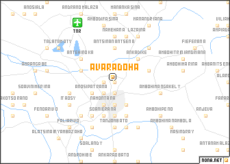 map of Avaradoha