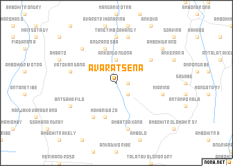map of Avaratsena