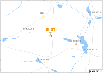 map of Avati