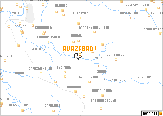 map of ‘Avazābād